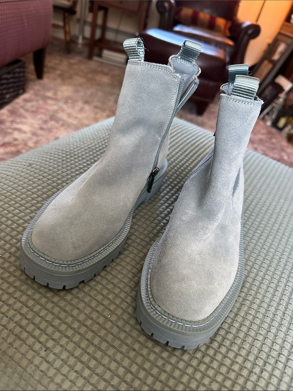 Sam Edelman Suede Chelsea Boots